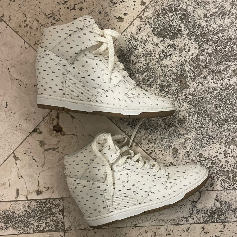 Nike Dunk Sky Hi Wedge Lace-up Sneakers